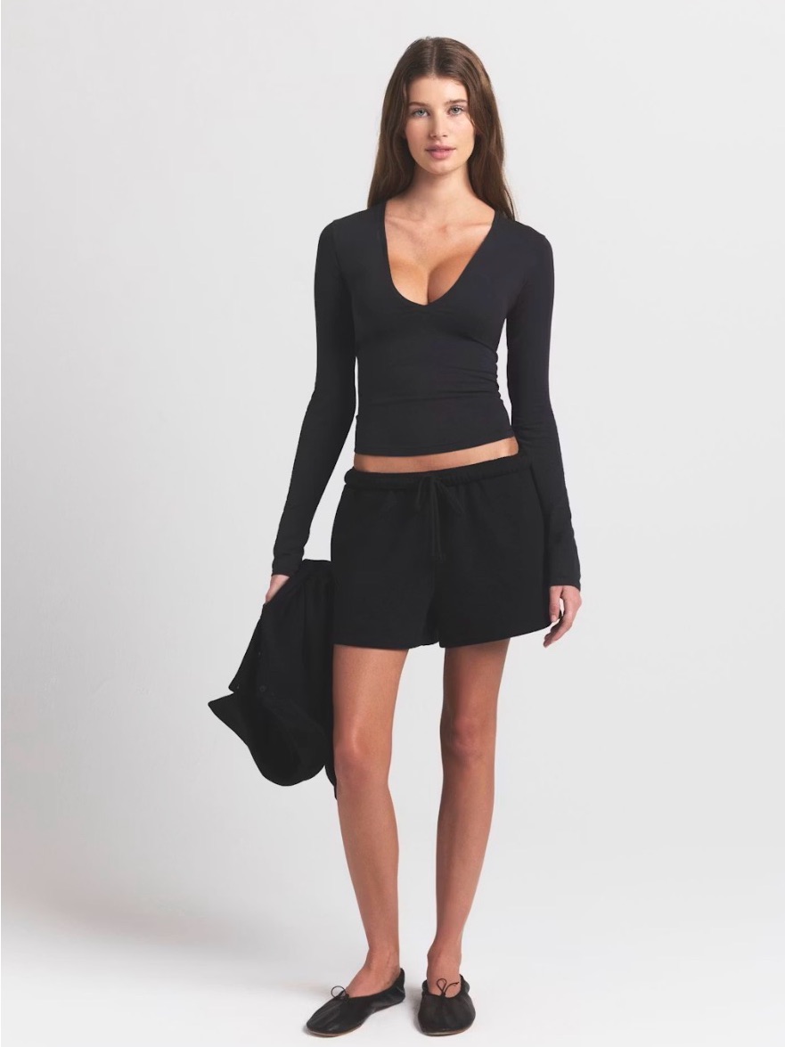 Skims Cotton Fleece Shorts
